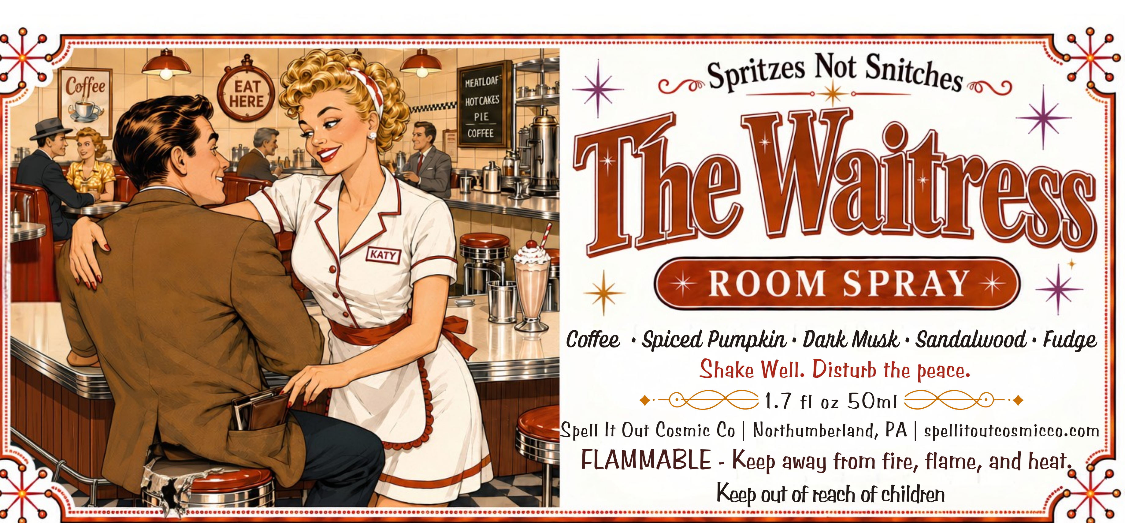 The Waitress label